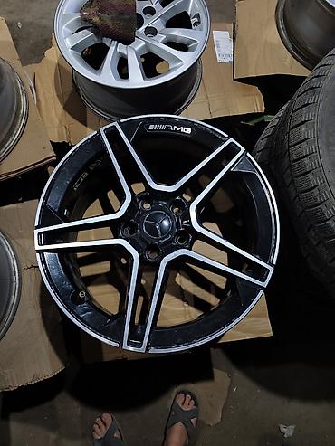 Транспорт: Литые Диски R 17 AMG, Комплект, отверстий - 5, Б/у — 1