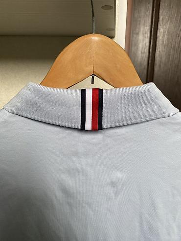 топсайдеры мужские: Мужская футболка, M, Tommy Hilfiger, Новый, цвет - Голубой, Самовывоз — 3