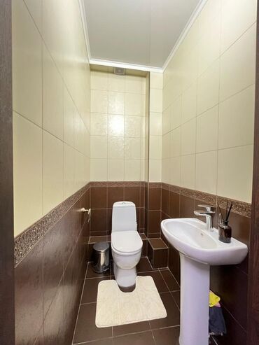 сдается квартира 6 микрорайон: 2 бөлмө, 88 кв. м, Элитка, 14 кабат, Евроремонт