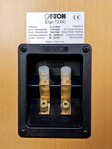 Zvučnici i stereo sistemi: Canton Ergo 72 DC Floorstanding stereo zvučnici Canton (par) - Tip — 9