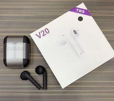 ipod mp3 player: Bluetooth bežične slušalice tws v20 crne. bluetooth bežične slušalice — 1