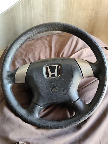 Детали салона: Руль Honda с модулем SRS Airbag (крышка/накладка с эмблемой H) — 2