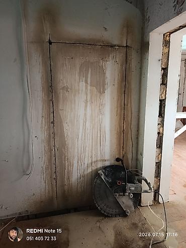 Beton işləri: Beton kəsmə xidməti - Divar, döşəmə və tavanlarda dəqiq və səliqəli — 20