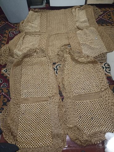 руль чехлы: Чехолдор Токулган, түсү - Саргыч боз, Universal Seat cover