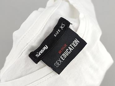 simple online: Sinsay, T-shirt damski, rozmiar XS — 4