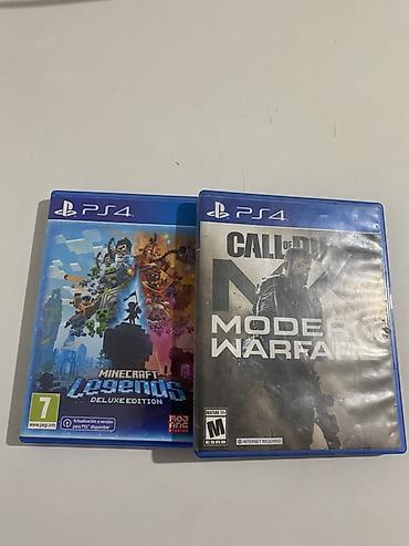 PS4 (Sony PlayStation 4): Продам диски (call of duty,Minecraft legends) в идеальном — 1