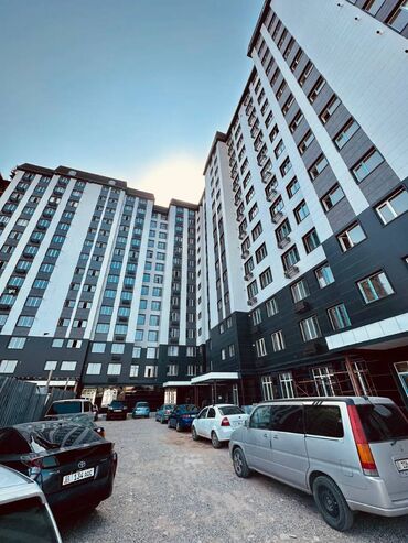 снять жилье в кыргызстане: 2 комнаты, 51 м², Элитка, 13 этаж, ПСО (под самоотделку)