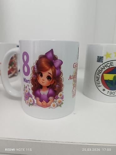 usaq qablari: Fincanlar, rəng - Ağ, Keramika, 1 əd — 3