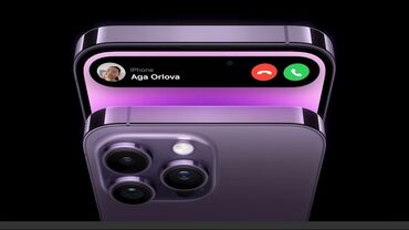 Apple iPhone: IPhone 14 Pro, 128 ГБ, Deep Purple, Беспроводная зарядка, Face ID, С документами