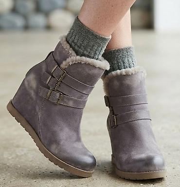 uggs beograd: Ženske antilop gležnjače sa unutrašnjom postavom od veštačkog krzna i — 1