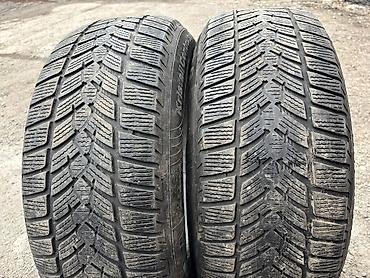 Шины: Шины 235 / 60 / R 18, Всесезонная, Б/у, Пара, Германия, DUNLOP — 7