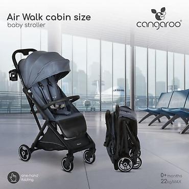 disney primark: Cangaroo kolica za avion Airwalk – Deep Green (SKU: CAN00248-70) — 9