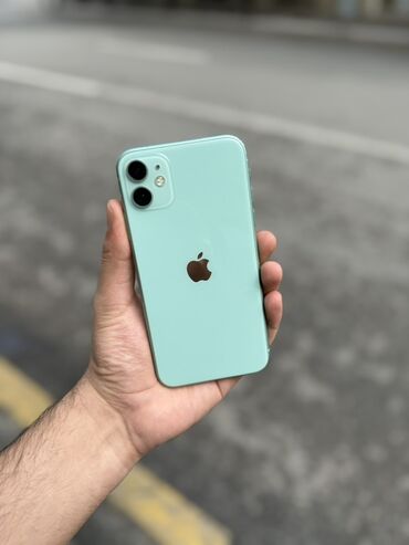en ucuz mac: IPhone 11, 128 GB, Yaşıl, Face ID