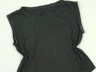 długi czarne t shirty: Топ M, стан - Хороший