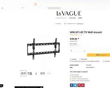 Aksesoari za TV i video: Zidni nagibni nosač za TV - Univerzalni VESA standard: višestruki — 17