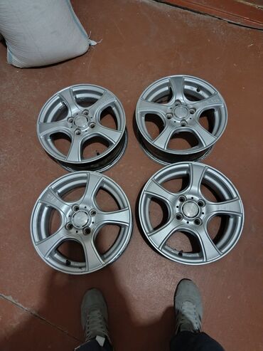 16 диски спринтер: Литые Диски R 14 Honda, Комплект, отверстий - 4, Б/у