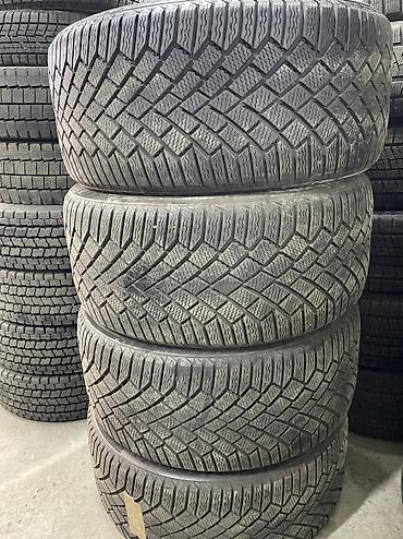 Шины 275 / 40 / R 20, Зима, Б/у, Комплект, Легковые, Германия, Continental