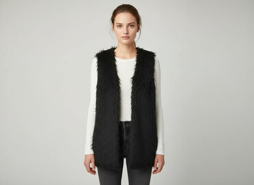 kurtka zimowa elisabetta franchi: Women`s waistcoat, size M
