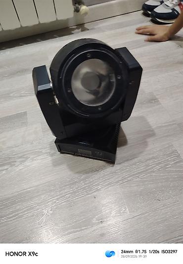 Projektorlar: EuroDJ hərəkətli başlı LED işıq proyektoru - Brend/model: EuroDJ — 6