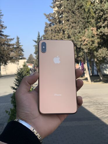 Apple iPhone: IPhone Xs Max, 256 GB, Qızılı, Face ID