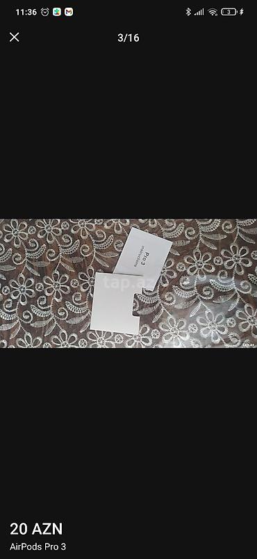 Qulaqcıqlar: Yeni Simsiz (Bluetooth) Qulaqcıqlar, Apple, rəng - Ağ — 13