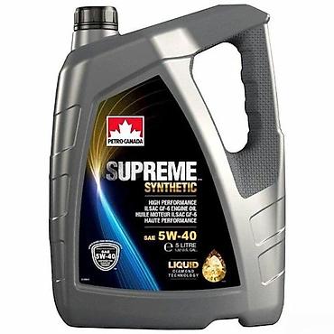 гидравлическое масло: "Petro-Canada Supreme Synthetic C3-X SYN 5W-30" mühərrik — 2