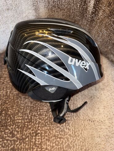 детские раздвижные коньки: Лыжный шлем xizək dəbilqəsi Uvex airwing pro lines. Состояние нового