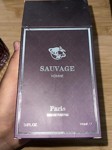 eclat homme: SAUVAGE HOMME — мужская парфюмированная вода (Eau de Parfum), объем — 3