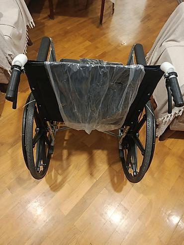 tibbi araba: Tualet funksiyalı əlil arabası Elil arabasi teze qəti istifade — 5