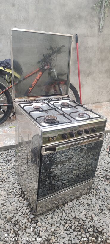 elektrik plite: Plitə Qazlı, Ayrıca dayanan, 4 gözlü
