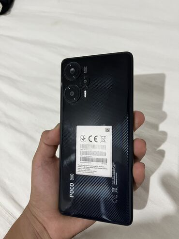 телефон поко м5: Poco F5, Колдонулган, 256 ГБ, түсү - Кара, 1 SIM, 2 SIM, eSIM