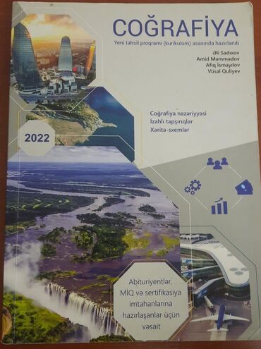Tədris ədəbiyyatı: Məhsul: “Coğrafiya” hazırlıq vəsaiti (2022) Təsvir: - Yeni təhsil