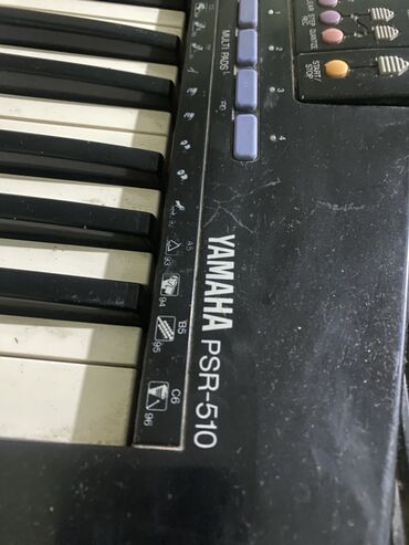 аксессуары для велосипедов: Синтезатор Yamaha-510. Срочно сатылат баасы 10 000 сом корпус сынык