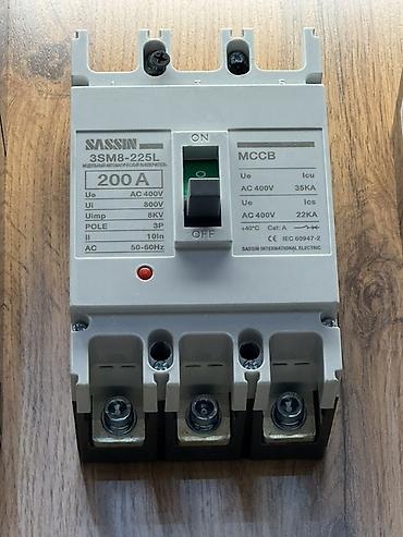 argb controller: Модульный автоматический выключатель Sassin 3SM8-225L (MCCB) - — 1