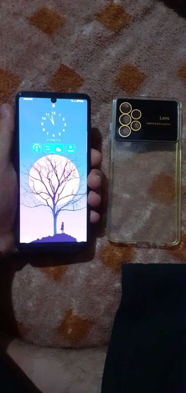 Samsung: Samsung Galaxy A52, 128 GB, rəng - Göy, İki sim kartlı