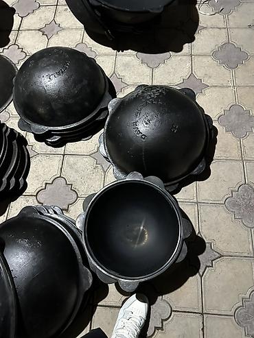 kaz: Узбекский чугунный казан Davr Metall Характеристики: - Объем: 12 — 10