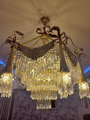cıraq: Çılçıraq, 10 və daha çox lampa, Metal — 1