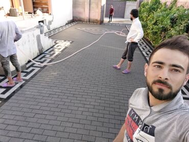 Döşəmə işləri: Xidmət: Həyətyanı sahələr, həyət-dalan, giriş yolları və teraslar üçün — 2