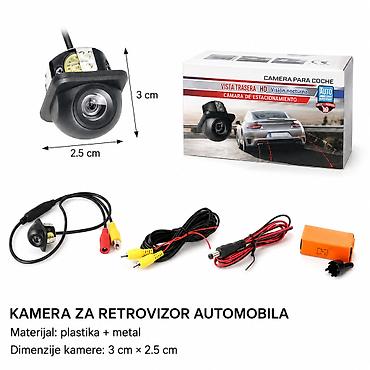 KMT Kamera za vožnju unazad, kupolasti tip Opis: - Kompaktna kamera