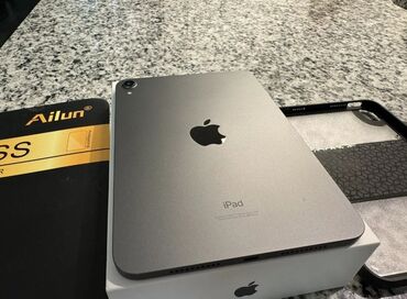 ipad tablet: Apple ipad mini 6 4ram 64gb yaddas ideal veziyyetdedi sekilde