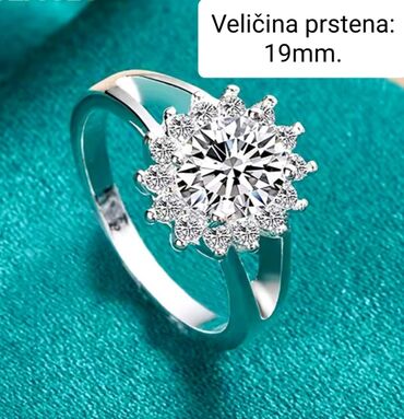 Prstenje: Ženski prsten, Materijal: Cirkon — 5