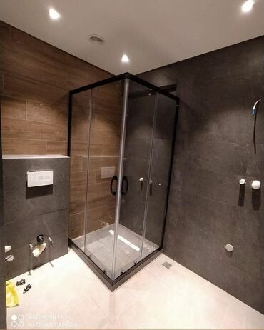 Duş kabinaları, arakəsmələr: Yeni Üstü açıq kabina, Künc üçün, Ödənişli çatdırılma — 27