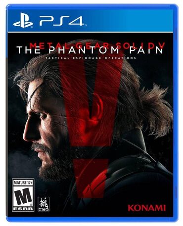Видеоигры и приставки: Оригинальный диск!!! Metal Gear Solid V : The Phantom Pain (PS4