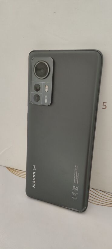 телефон реми: Xiaomi, Mi 12X, Б/у, 128 ГБ, цвет - Серебристый, 2 SIM