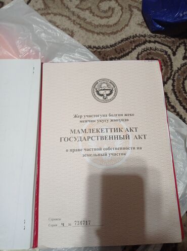 базар коргон жер: 4 соток, Курулуш, Кызыл китеп
