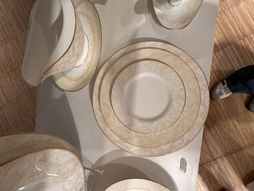 Nahar dəstləri və servizlər: Nahar dəsti, rəng - Sarı, Farfor, 12 nəfərlik, Yaponiya — 2