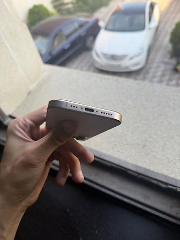 iphone qutusu: IPhone 16 Pro, 128 GB, Desert Titanium, Simsiz şarj, Sənədlərlə, Face ID — 3
