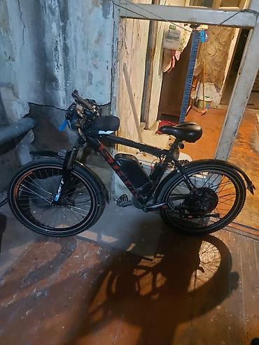 Электровелосипеды: 1000 vatliq elektirikli velosped Görnürdə prablem yoxdu adaptırı opşu — 3