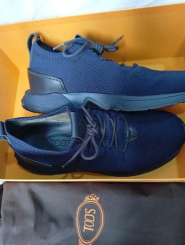 tods: 100 manat Tünd göy rəngli kişi Tod's ayaqqabıları "Tod's Run 63K — 5