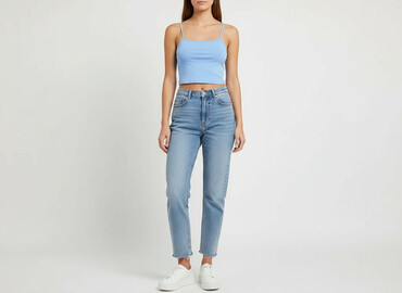 kamuflage t shirty: H&M Basic, Top damski, rozmiar S